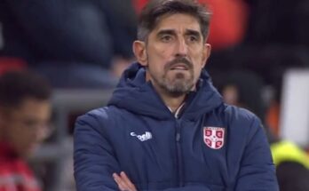 Veljko Paunović kao selektor fudbalske reprezentacije Srbije