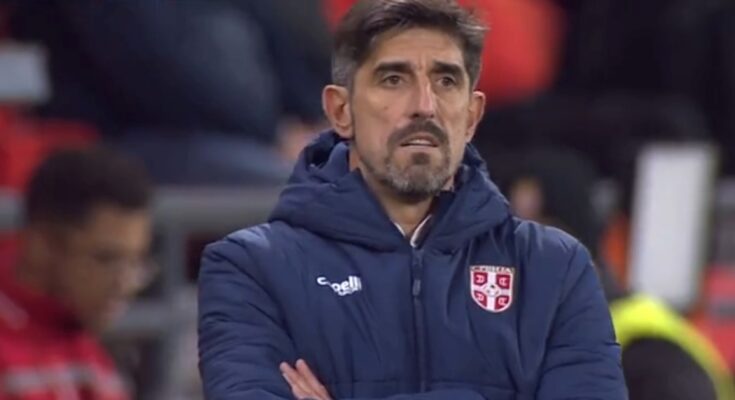Veljko Paunović kao selektor fudbalske reprezentacije Srbije