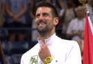 Novak Đoković prilikom osvajanja 24. Grend Slem titule na US Openu 2023. godine