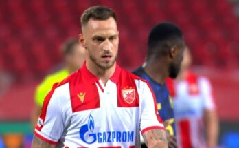 Marko Arnautović kao fudbaler Crvene zvezde