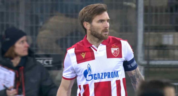 Aleksandar Katai u dresu Crvene zvezde